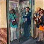 revolving door