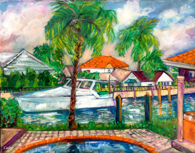 Florida Intercoastal by Nancy Calef