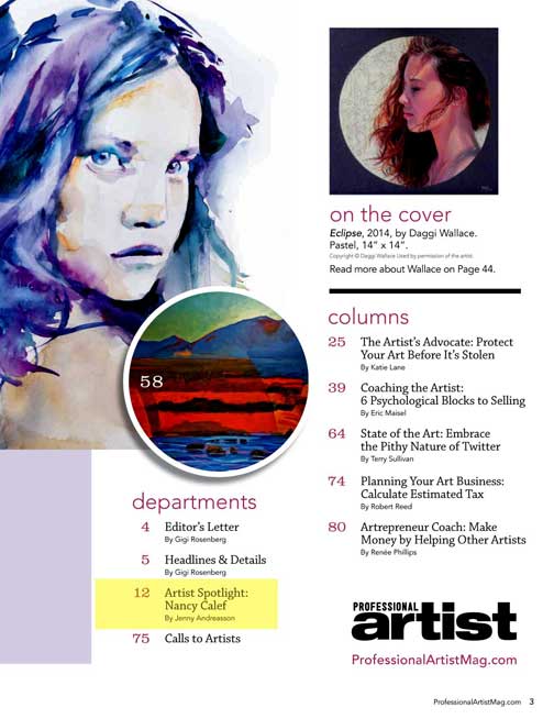 Professional Artist Mag Spotlight