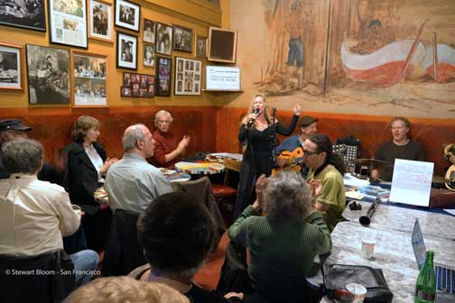 Nancy Calef - Ned Boyton Cafe Trieste